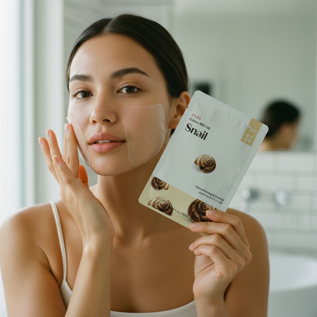 Etude House - 0.2 Therapy Air Mask Snail — Hydratation intensive à l'escargot - lifestyle