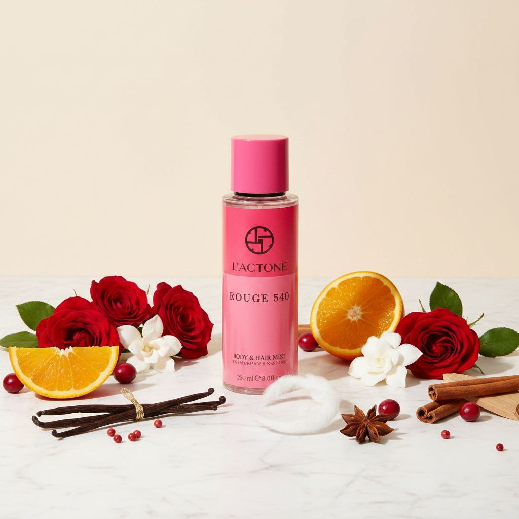 L'ACTONE Brume Rouge 540 250ml - ingredients