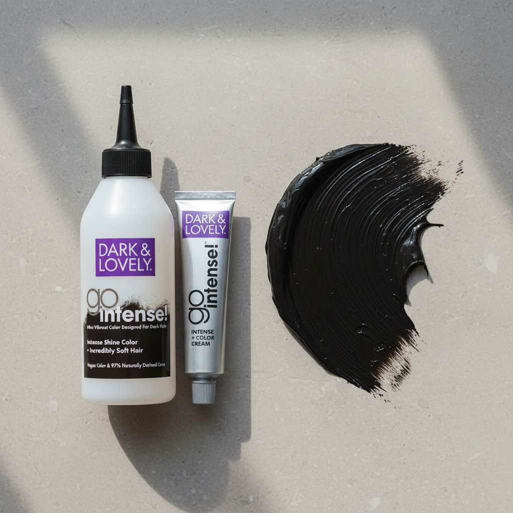 Dark & Lovely Go Intense Original Black 21 - texture