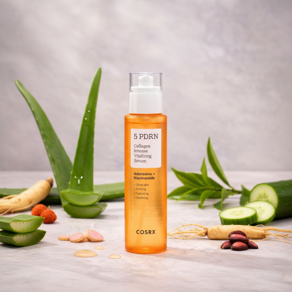 COSRX 5 PDRN Collagen Intense Vitalizing Serum – Sérum Éclat & Fermeté 100 ml - ingredients