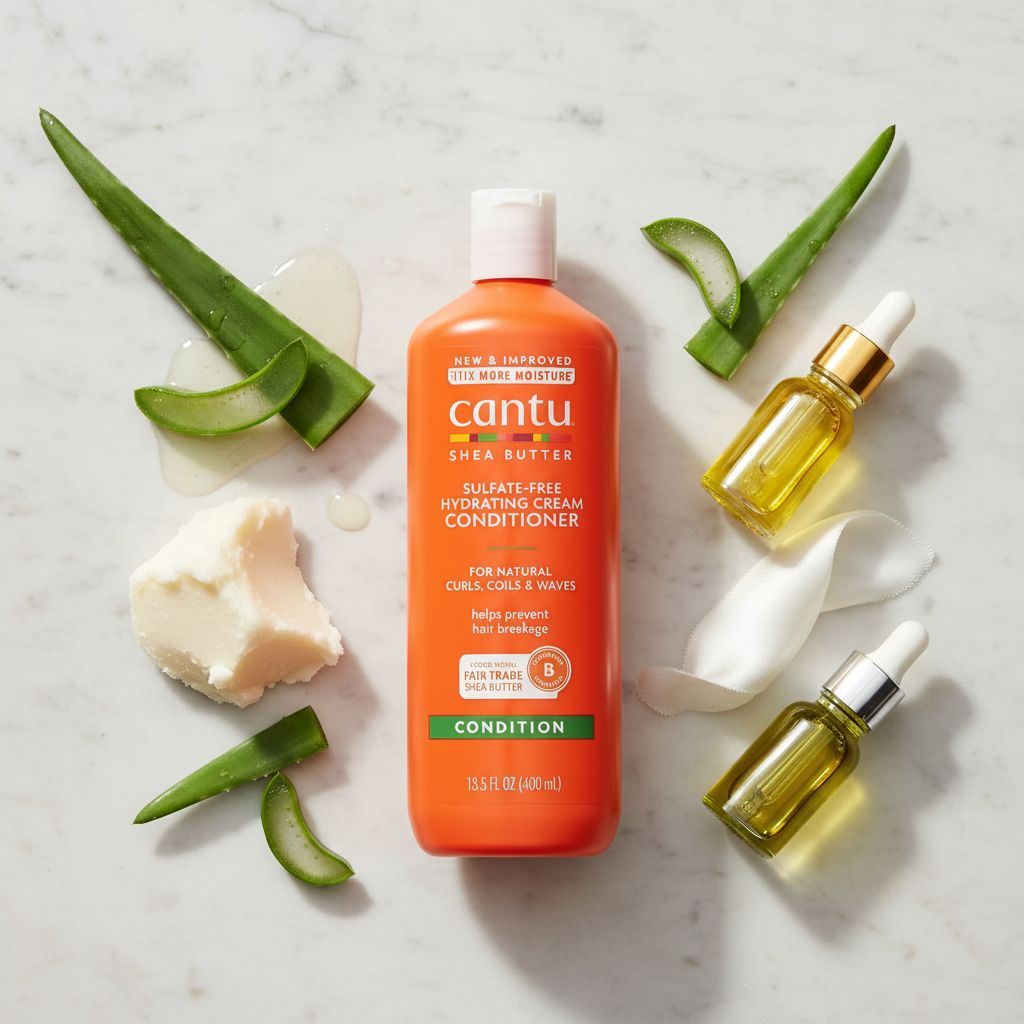 CANTU – Après-Shampoing Crème Hydratante au Karité 400ml (SB Hydrating Cream Conditioner) - ingredients