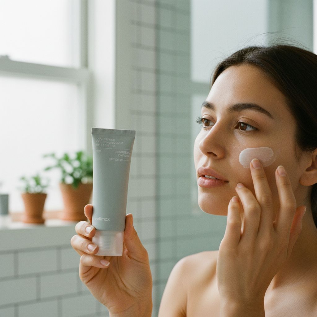 Celimax - Dual Barrier Watery Sun Cream SPF50+ PA++++ — Protection solaire hydratante intense - lifestyle