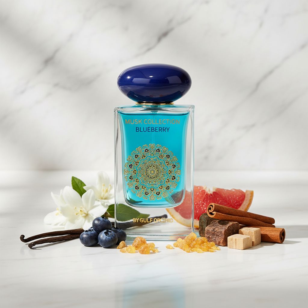 GULF ORCHID Musk Collection Blueberry Eau de Parfum - 60ml - ingredients