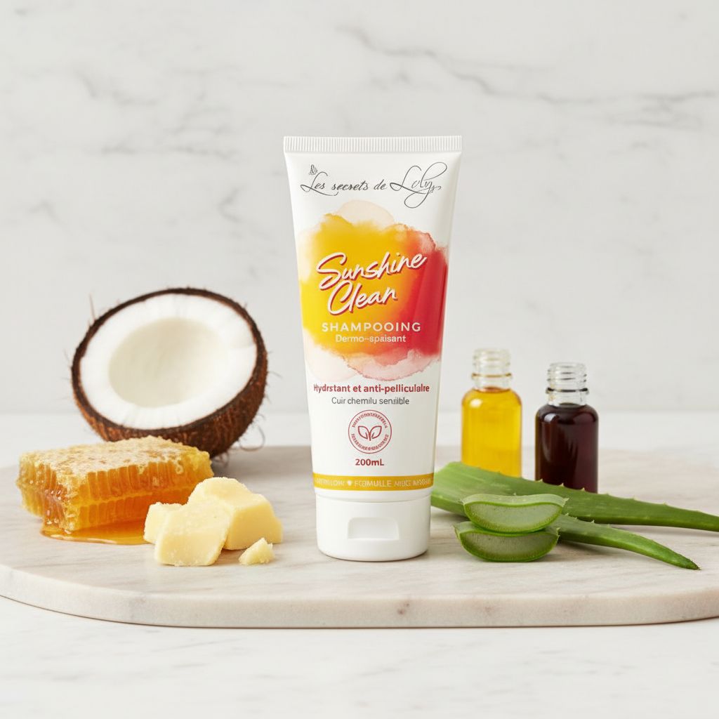 Les Secrets de Loly – Sunshine Clean Shampoing Purifiant 200ml - ingredients