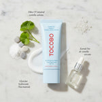 [TOCOBO] BIO WATERY SUN CREAM SPF50 PA++++ — Protection solaire légère et hydratante - ingredients