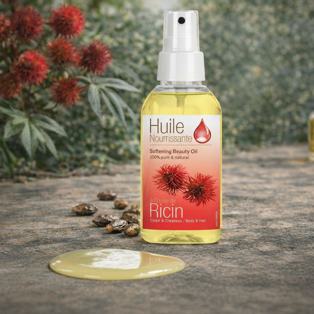 PREPHAR Huile de Ricin 100 ml - texture