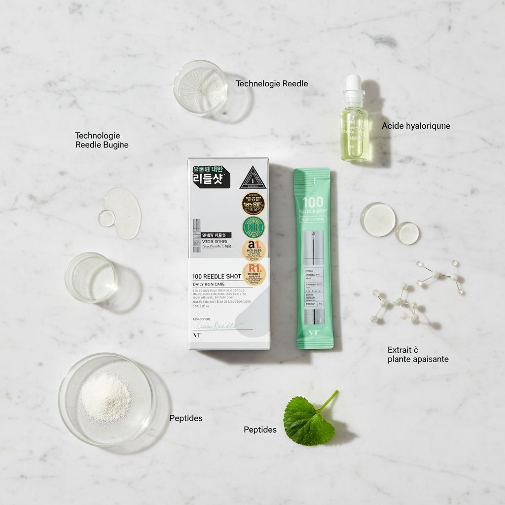 [VT] 100 REEDLE SHOT (2ML*10EA) — Soin anti-âge micro-aiguilles intensif - ingredients