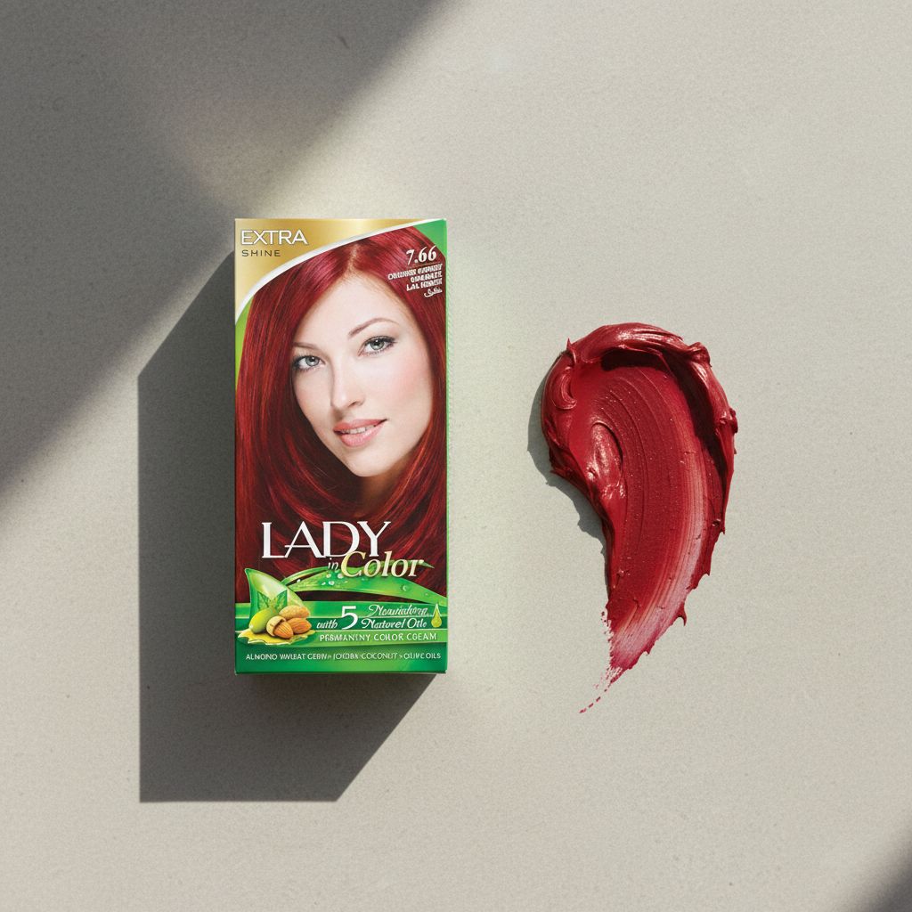 Lady in Color Crushed Garnet 7.66 - texture