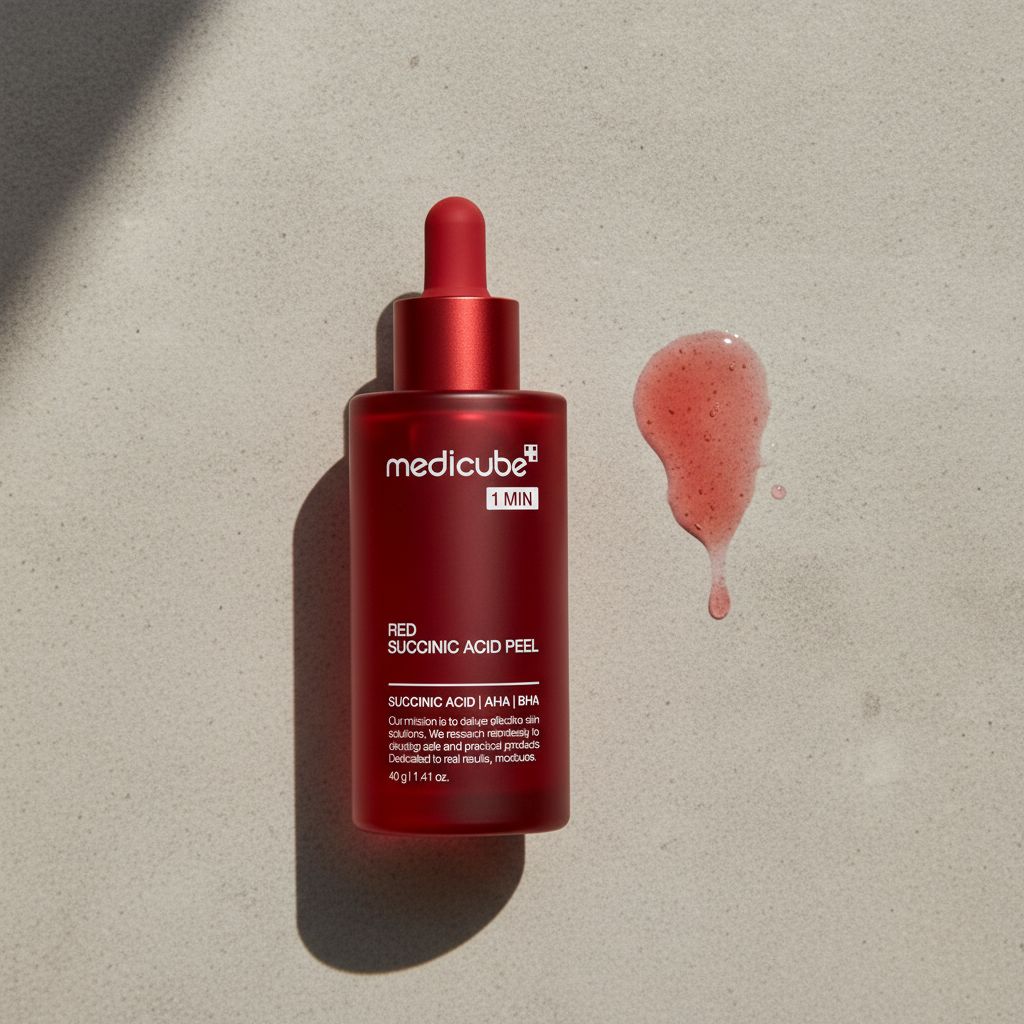 medicube red succinic acid clarifying serum 30ml — Sérum purifiant anti-imperfections — Sérum purifiant contre l'acné - texture