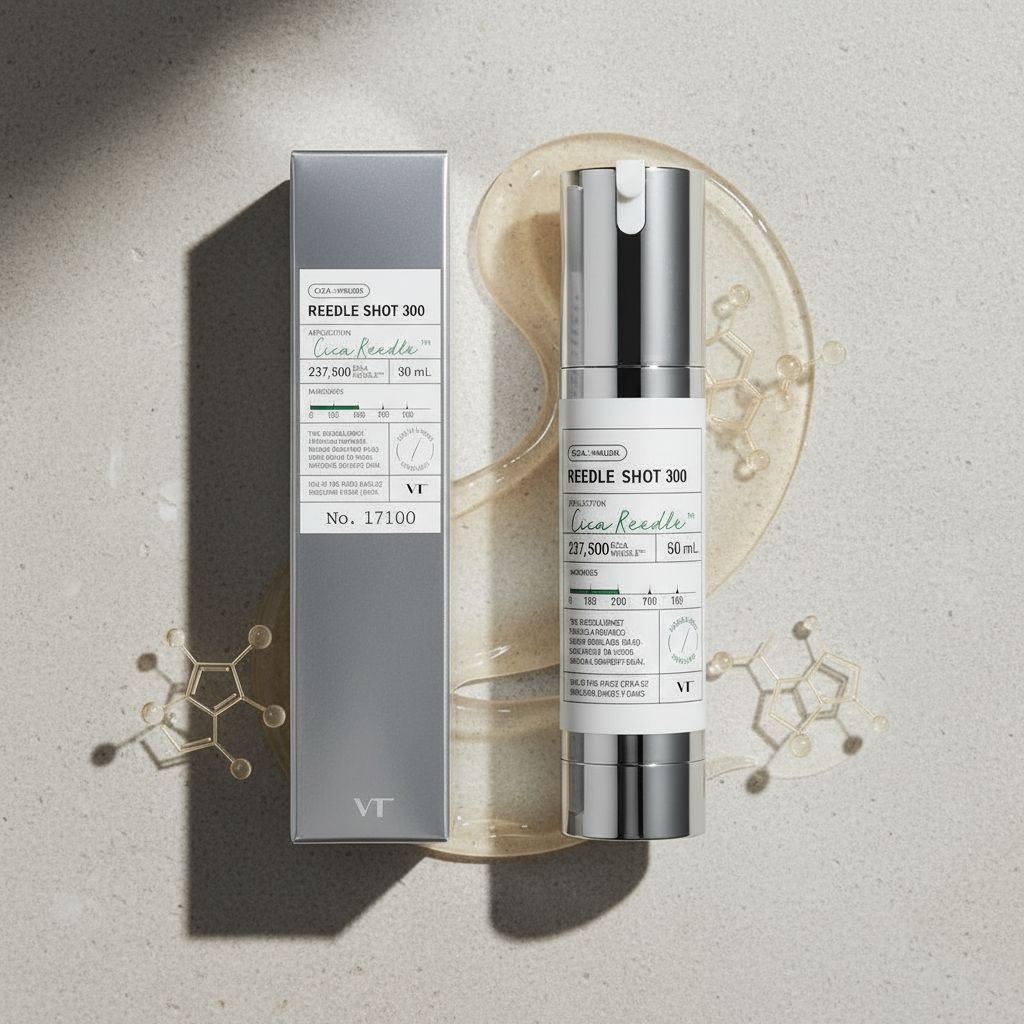 VT Cica Reedle Shot 300 – Sérum Booster Texture Peau - texture