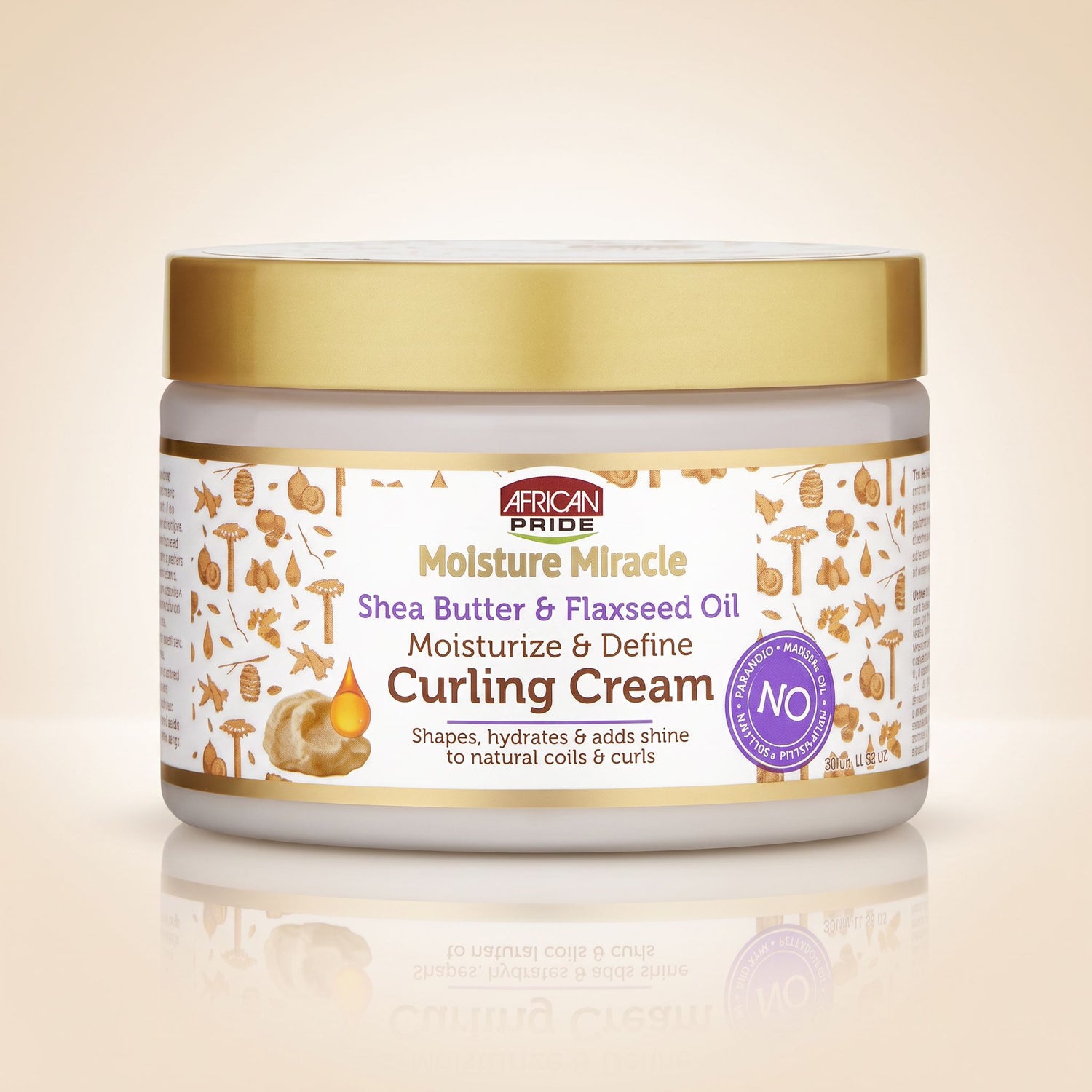 African Pride Moisture Miracle – Crème Coiffante Définition Boucles (Curling Cream) 340g - hero