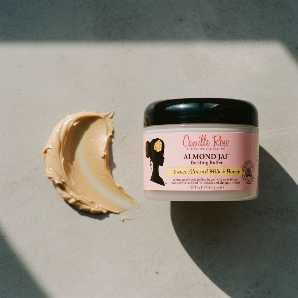 Camille Rose – Beurre Capillaire Hydratant Amande & Macadamia 8oz (Almond Jai Butter) - texture
