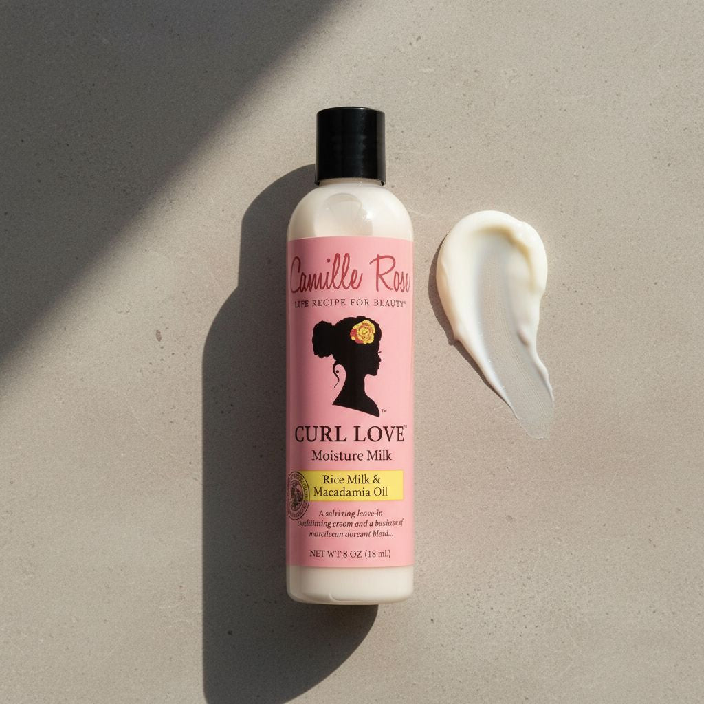 Camille Rose – Lait Capillaire Hydratant Définition Boucles 8oz (Curl Love Milk) - texture