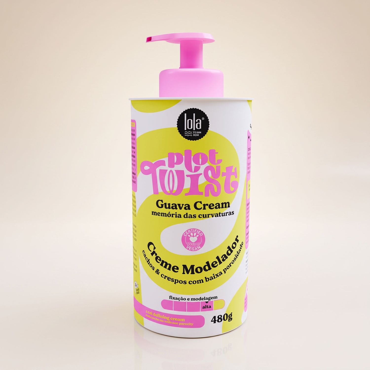 Lola Cosmetics – Plot Twist Guava Cream Crème Définition & Hydratation 480g - hero