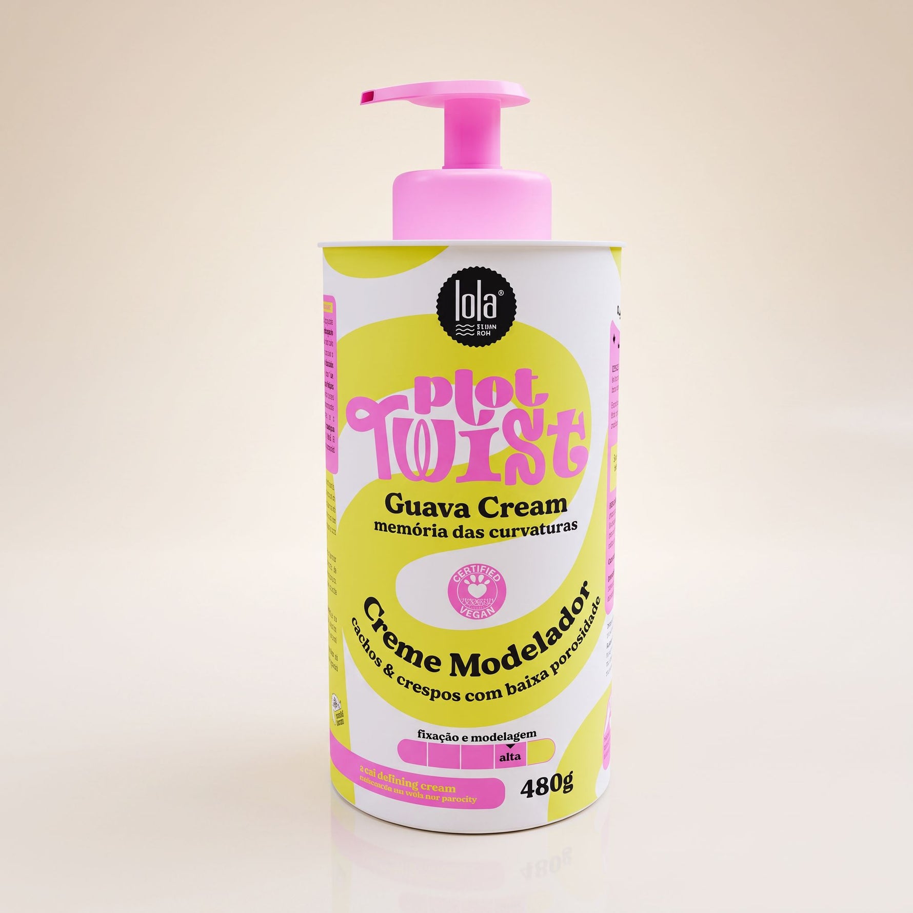 Lola Cosmetics – Plot Twist Guava Cream Crème Définition & Hydratation 480g - hero