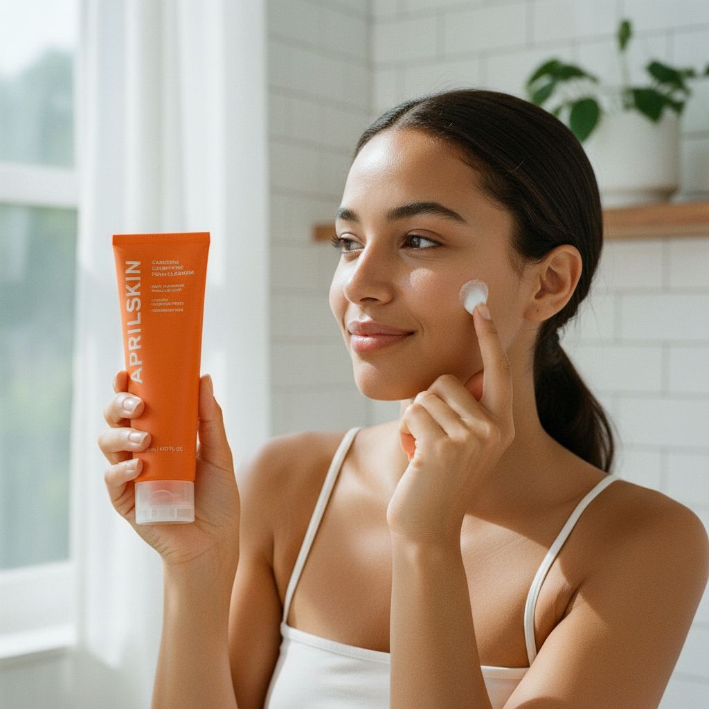 [APRILSKIN (EU)] CARROTENE CLARIFYING FOAM CLEANSER 120G (EU) - lifestyle