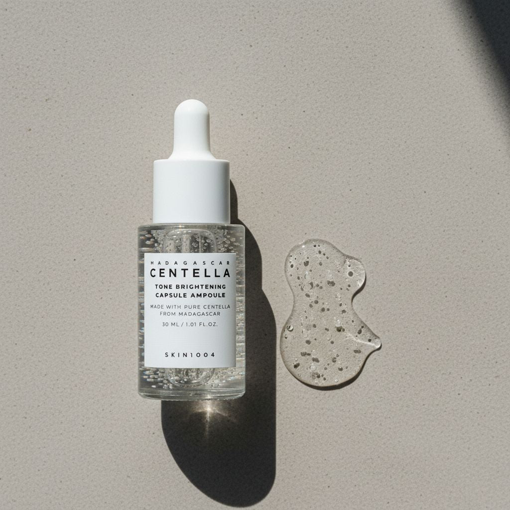 [Skin1004] Madagascar Centella Tone Brightening Capsule Ampoule 30ml — Éclat unifié et radiant - texture