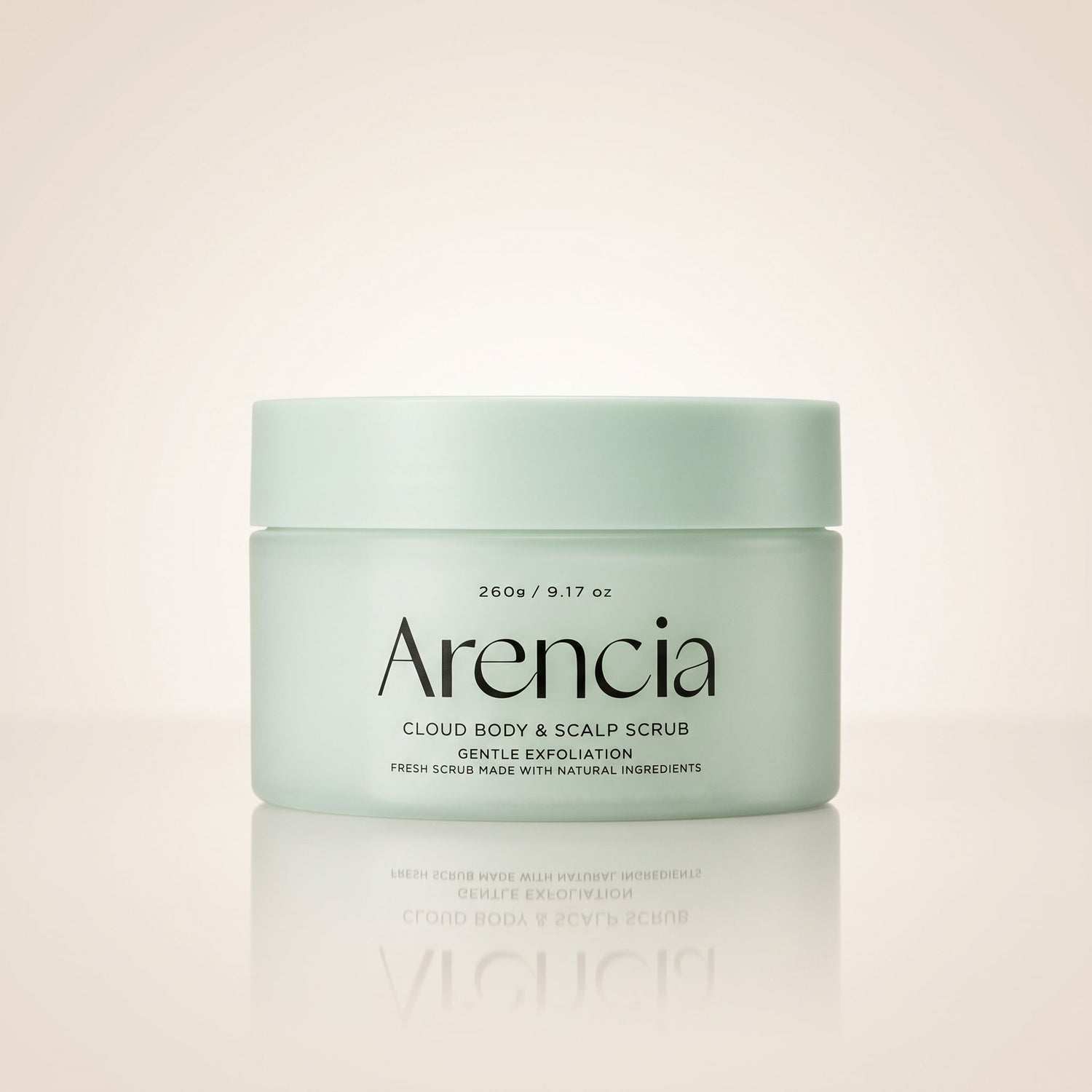ARENCIA Fresh Cloud Body & Scalp Scrub Geranium & Primrose 260g - hero