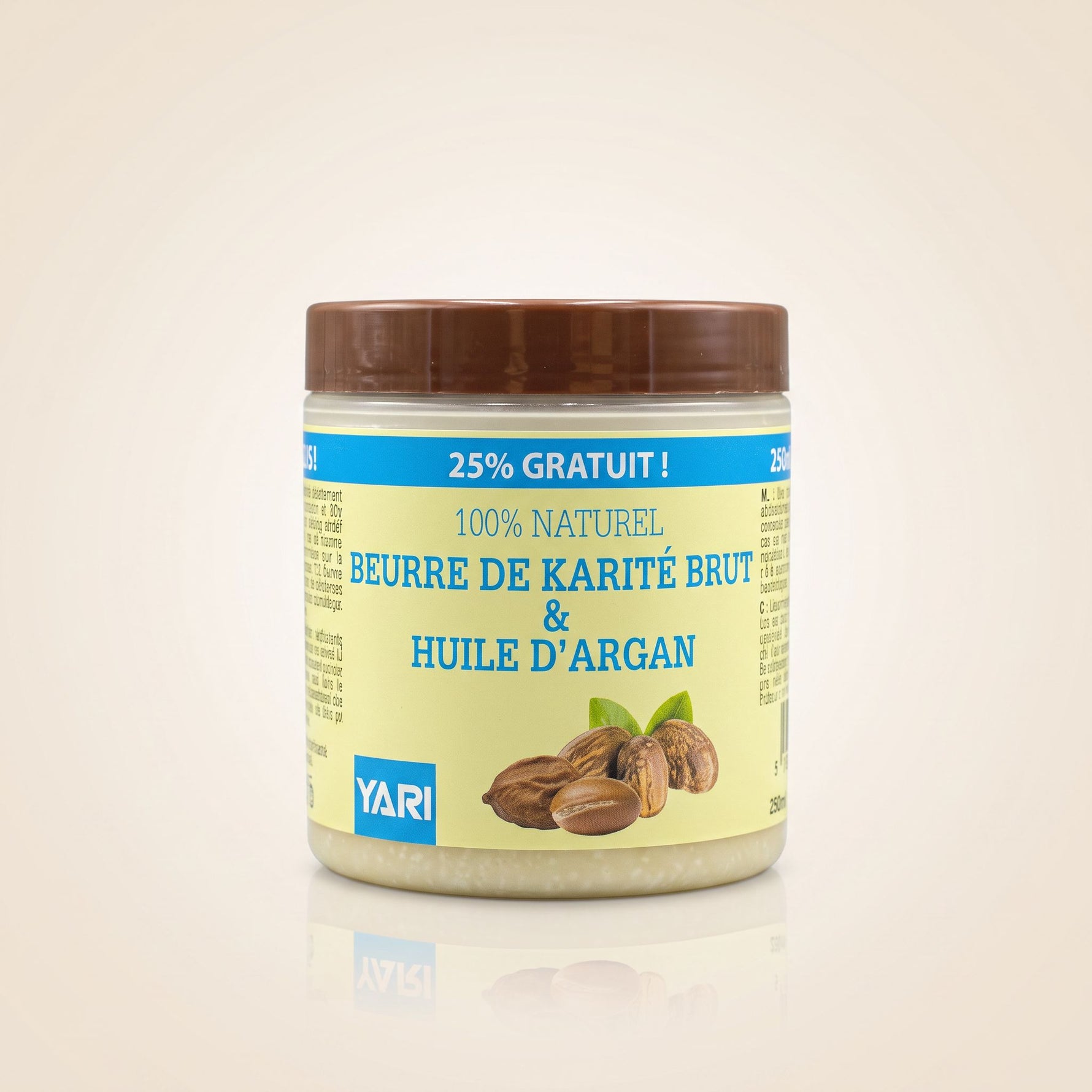 YARI Beurre de Karité Brut & Huile d'Argan 250ml - hero