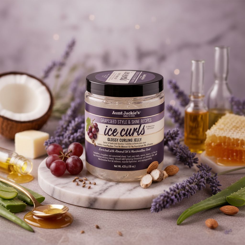 Aunt Jackie’s Grapeseed Ice Curls Glossy Curling Jelly 426 g (15 oz) - ingredients