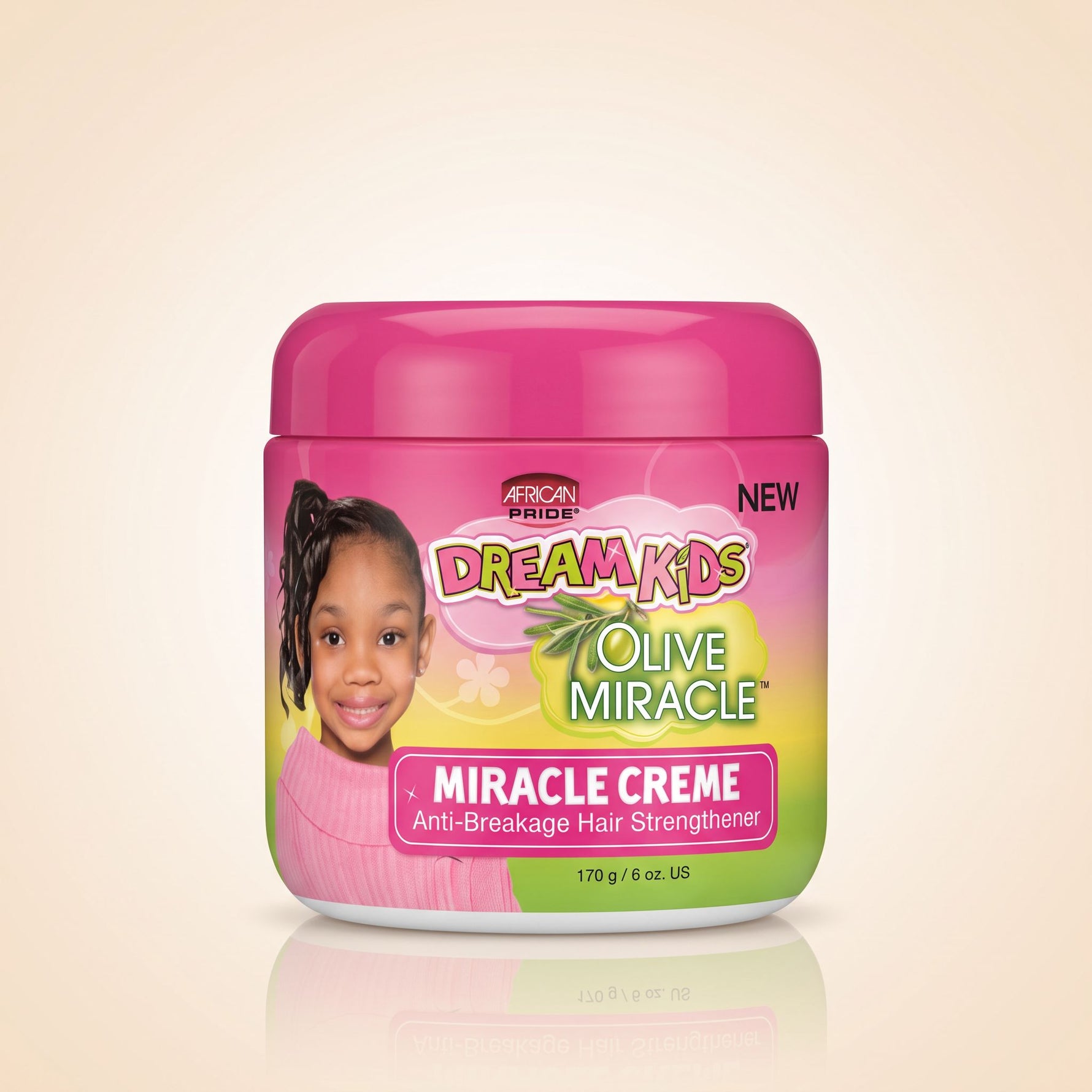 African Pride Dream Kids Olive Miracle Crème 177 ml (6 oz) - hero