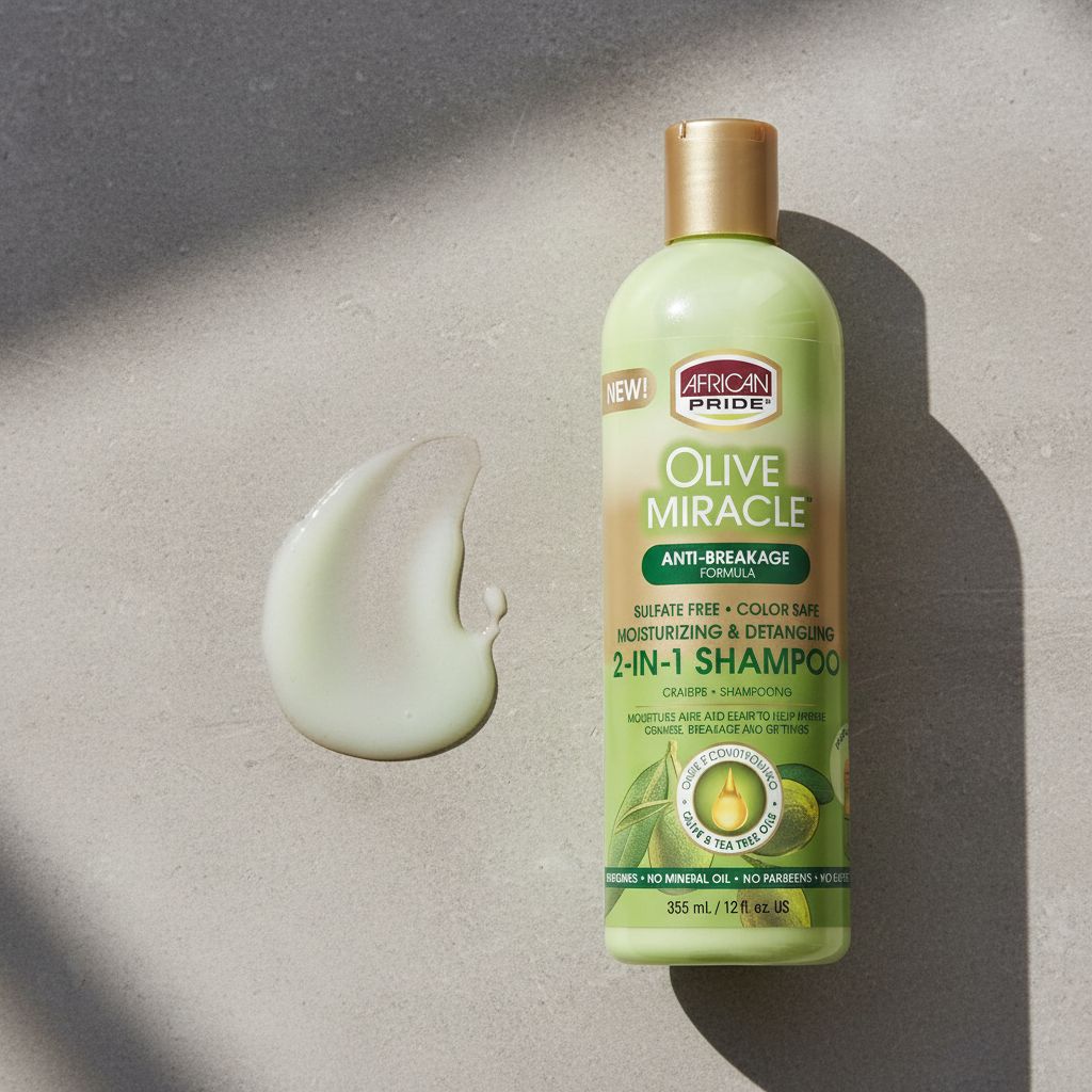AP-OM Moisturizing & Detangling 2-in-1 Shampoo 355ml - texture