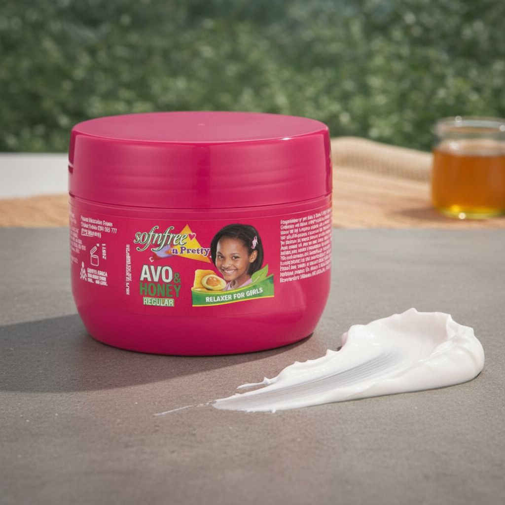 Sofn’Free ‘n Pretty Défrisant Avocat & Miel pour Enfants 250 ml - texture