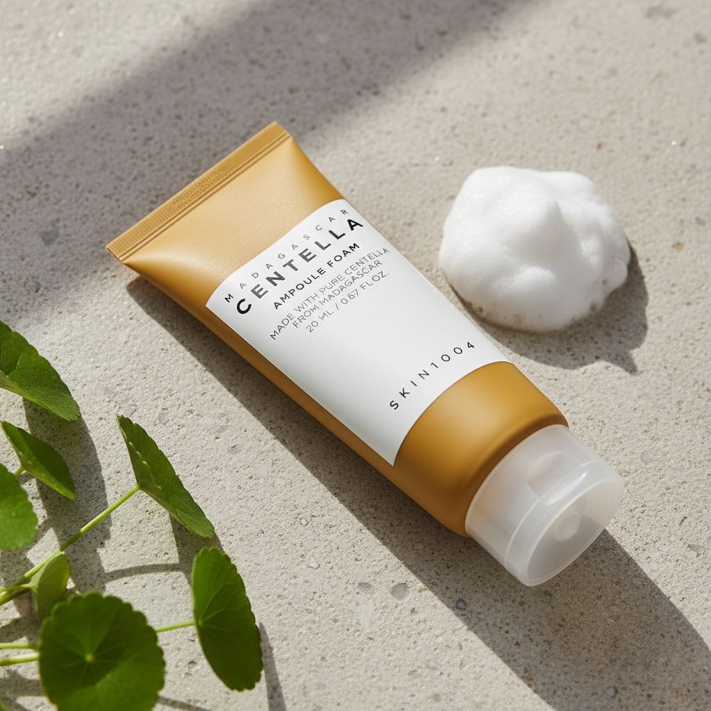 SKIN1004 Madagascar Centella Ampoule Foam – Mousse Nettoyante Apaisante 20 ml - texture