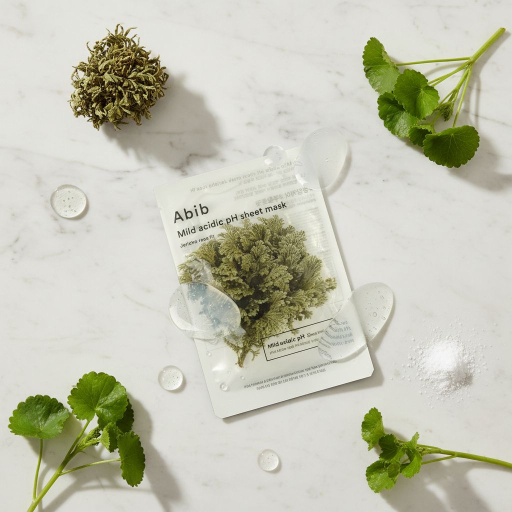[Abib] [1ea] MILD ACIDIC pH SHEET MASK JERICHO ROSE FIT — Masque hydratant rose Jéricho - ingredients