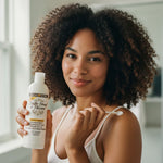 Creme of Nature – Leave-In Hydratant Butter Blend & Flaxseed 12oz (BB&F Leave-In Conditioner) - lifestyle