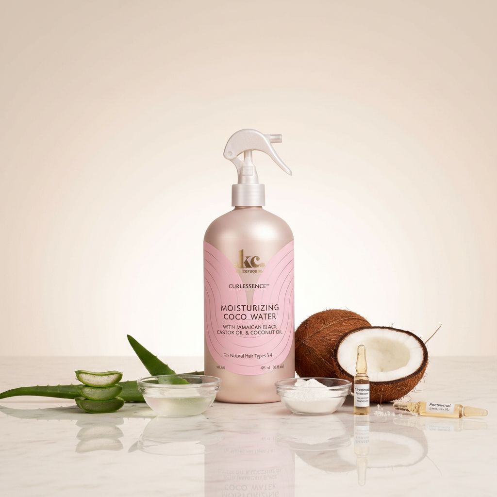 KeraCare Curlessence – Coco Water Hydratante 475ml (Moisturizing Coco Water) - ingredients