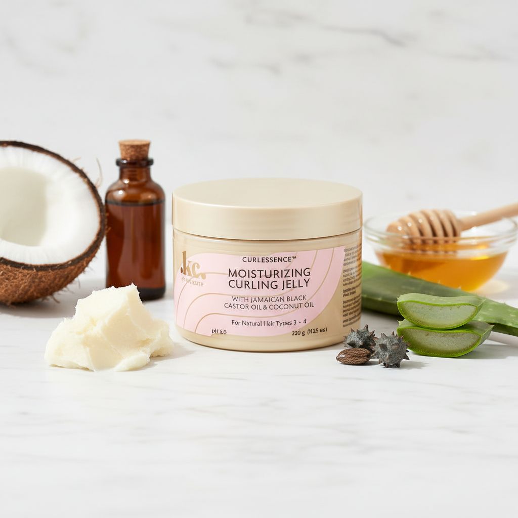 KeraCare Curlessence – Gelée Définition Boucles Hydratante 320g (Moisturizing Curling Jelly) - ingredients
