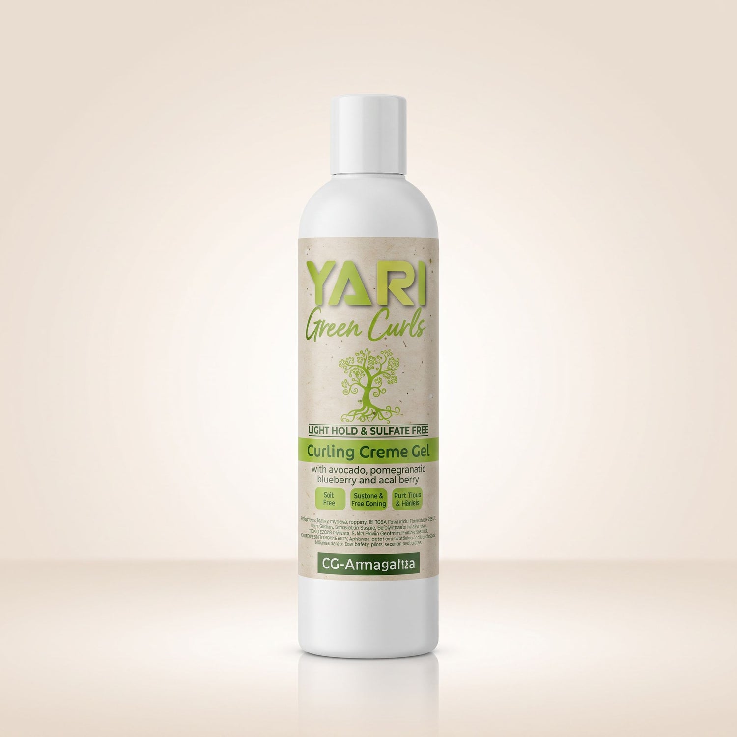 Yari Green Curls Curling Cream Gel 355ml - hero