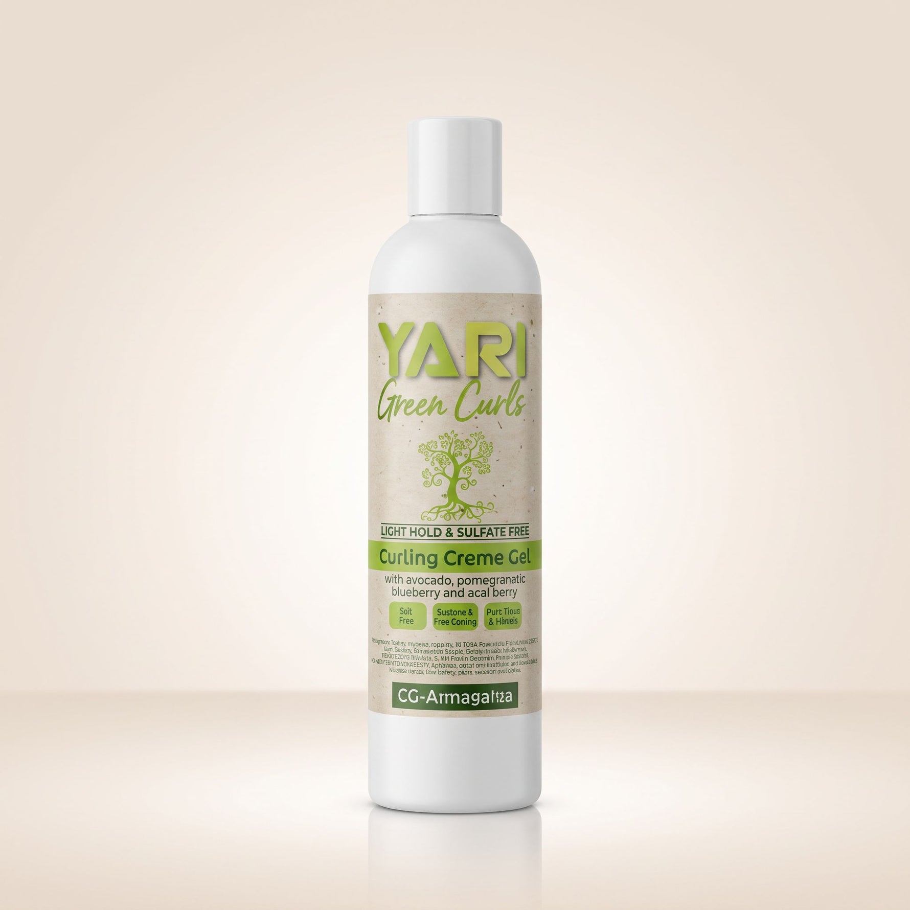 Yari Green Curls Curling Cream Gel 355ml - hero