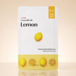 Etude House - 0.2 Therapy Air Mask Lemon — Masque tissu purifiant au citron - hero