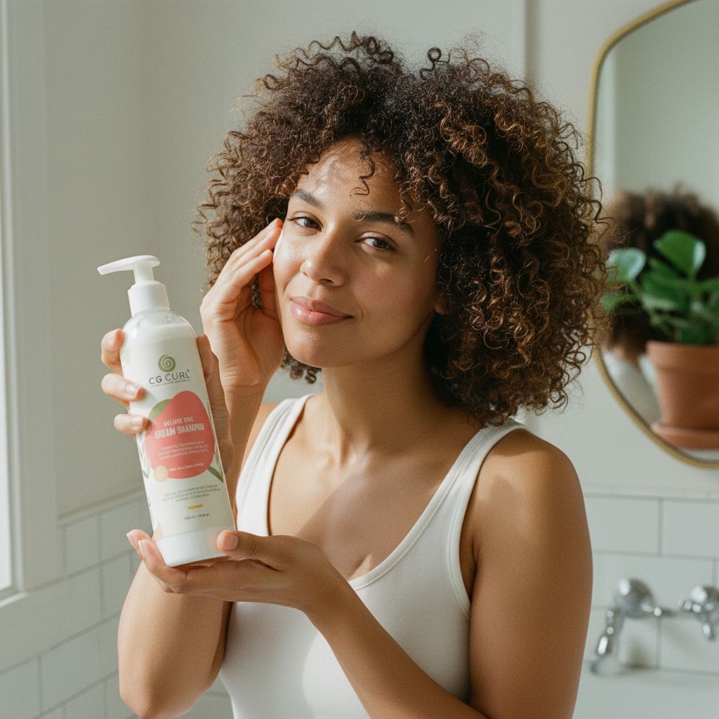 CG CURL – Shampoing Crème Hydratant Boucles 355ml / 12oz (Cream Shampoo) - lifestyle