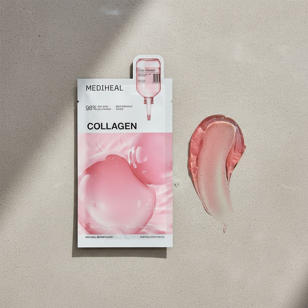 [VT] COLLAGEN REEDLE SHOT 100 2STEP MASK (1.5G+25G) — Masque repulpant effet lifting instantané - texture