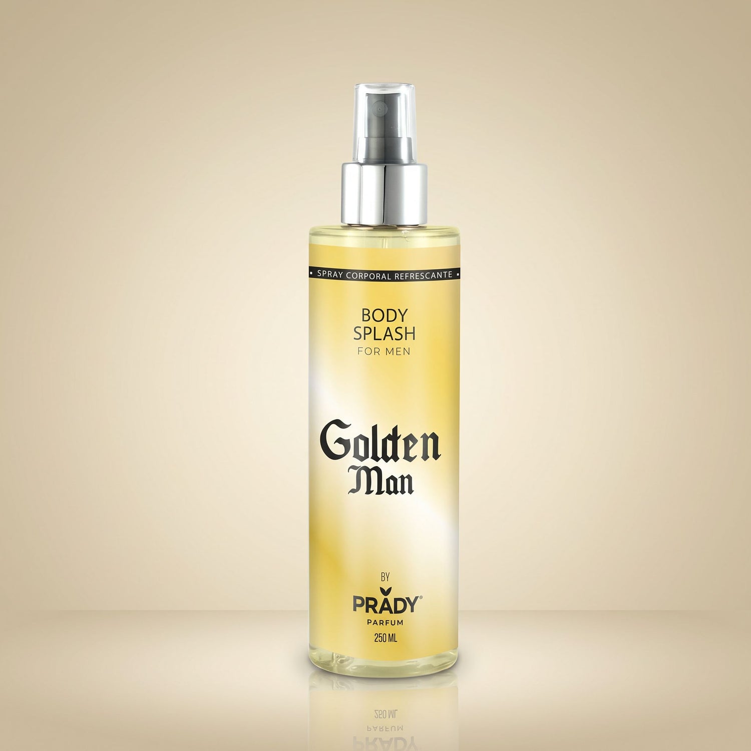 BODY SPLASH Golden Man By Prady 250ml - hero