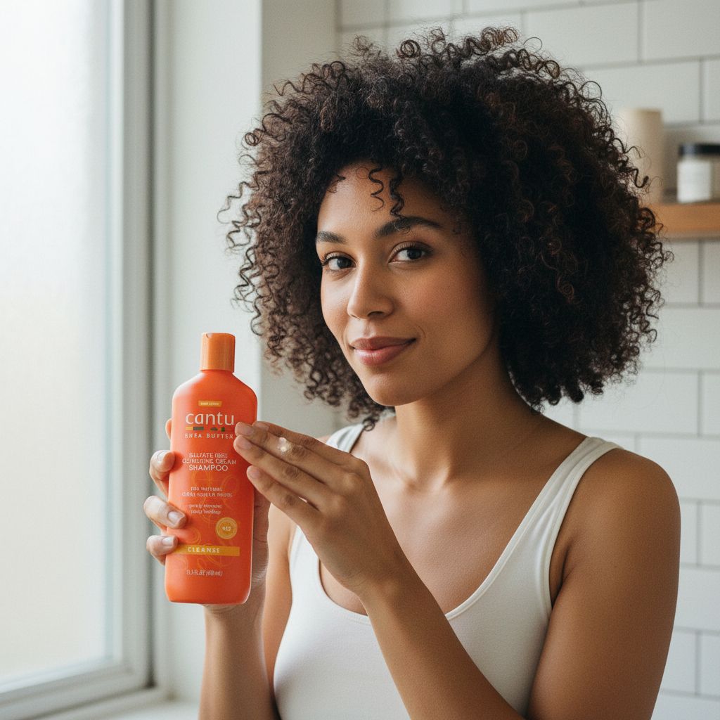 CANTU – Shampoing Crème Nettoyant au Beurre de Karité 400ml (SB Cleansing Cream Shampoo) - lifestyle