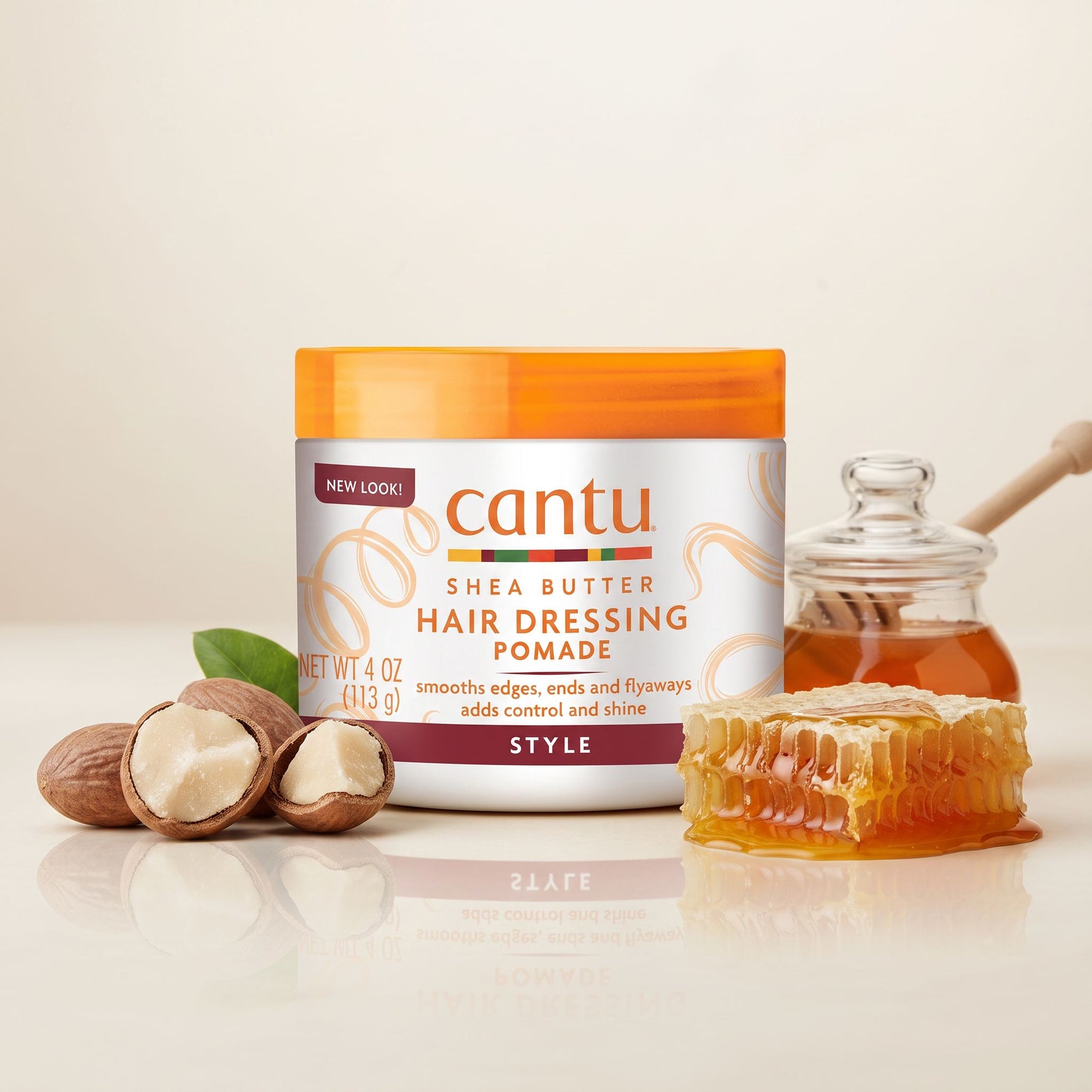 CANTU – Pommade Coiffante Nourrissante au Karité 113g (SB Hair Dressing Pomade) - hero