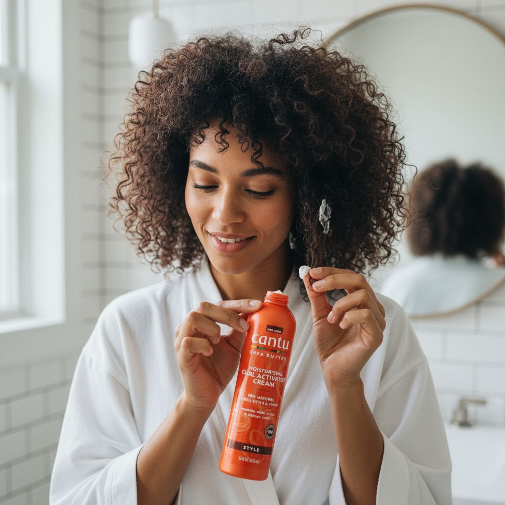 CANTU – Activateur de Boucles Hydratant Karité 355ml (SB Moisturizing Curl Activator Cream) - lifestyle