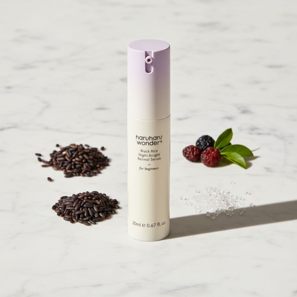 [Haruharu Wonder] Black Rice Night Knight Retinol Serum 20ml — Sérumrevitalisantnocturneà la rétinol - ingredients