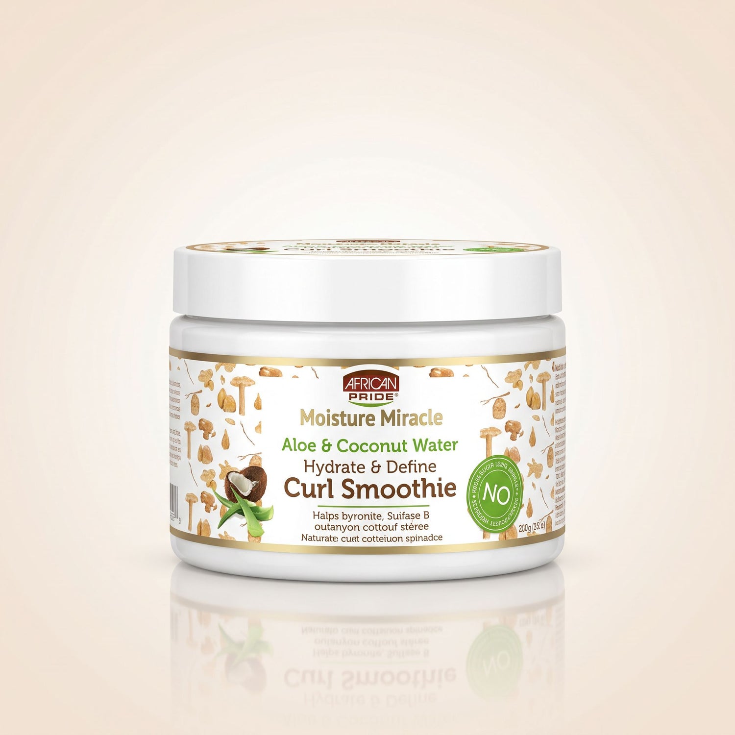 African Pride Moisture Miracle – Crème Curl Smoothie Définition Boucles 340g - hero