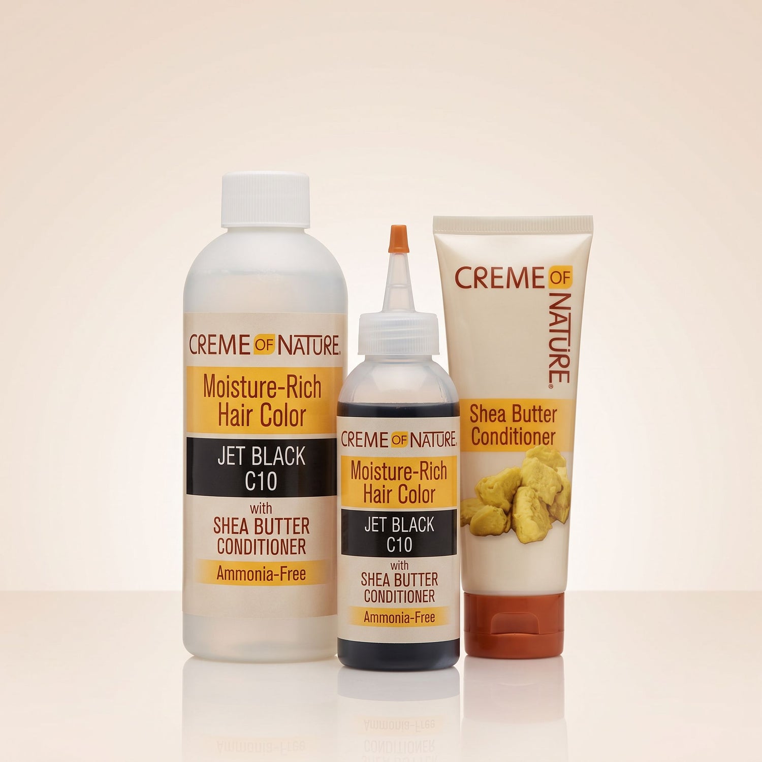 Creme of Nature Coloration Liquide Jet Black C10 - hero