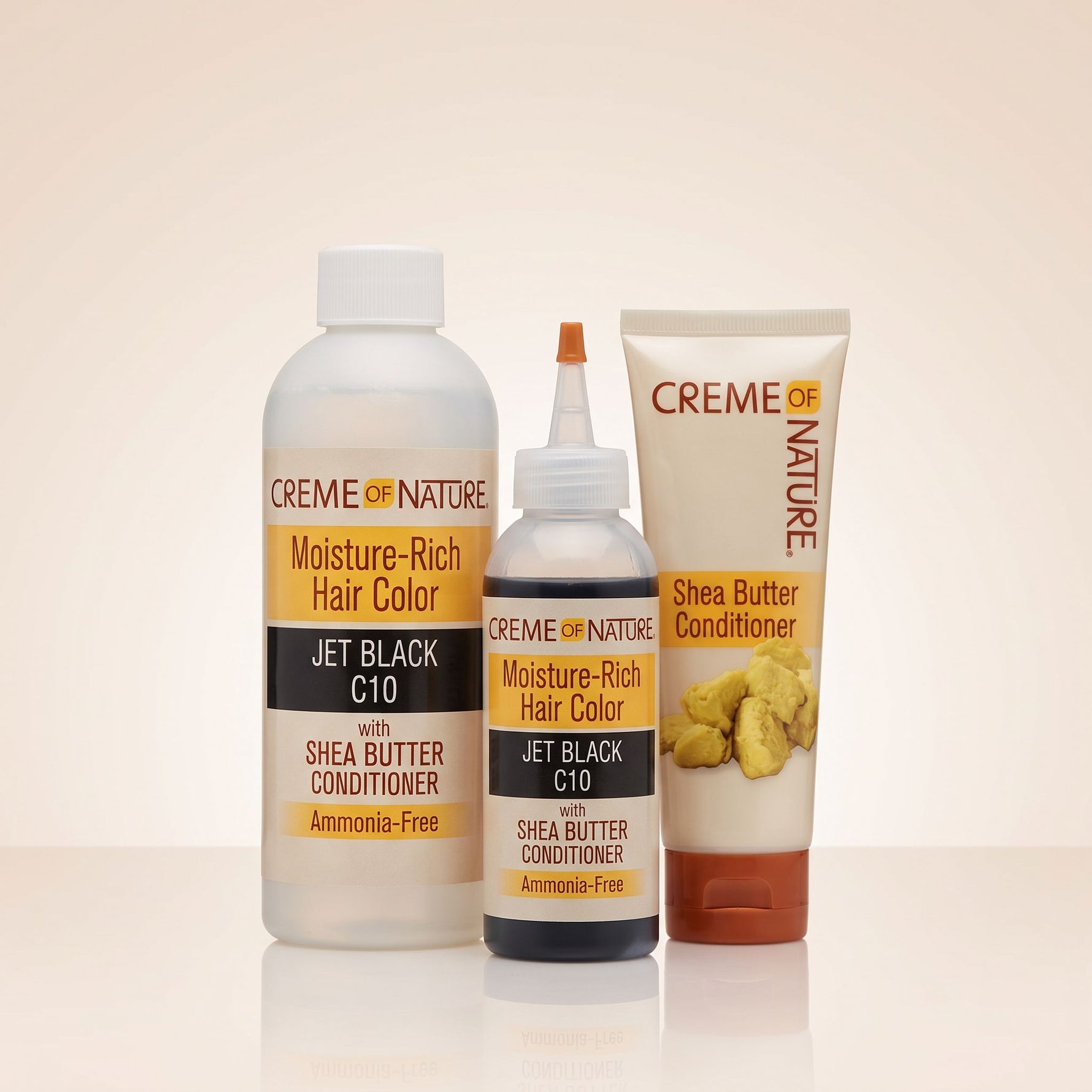 Creme of Nature Coloration Liquide Jet Black C10 - hero