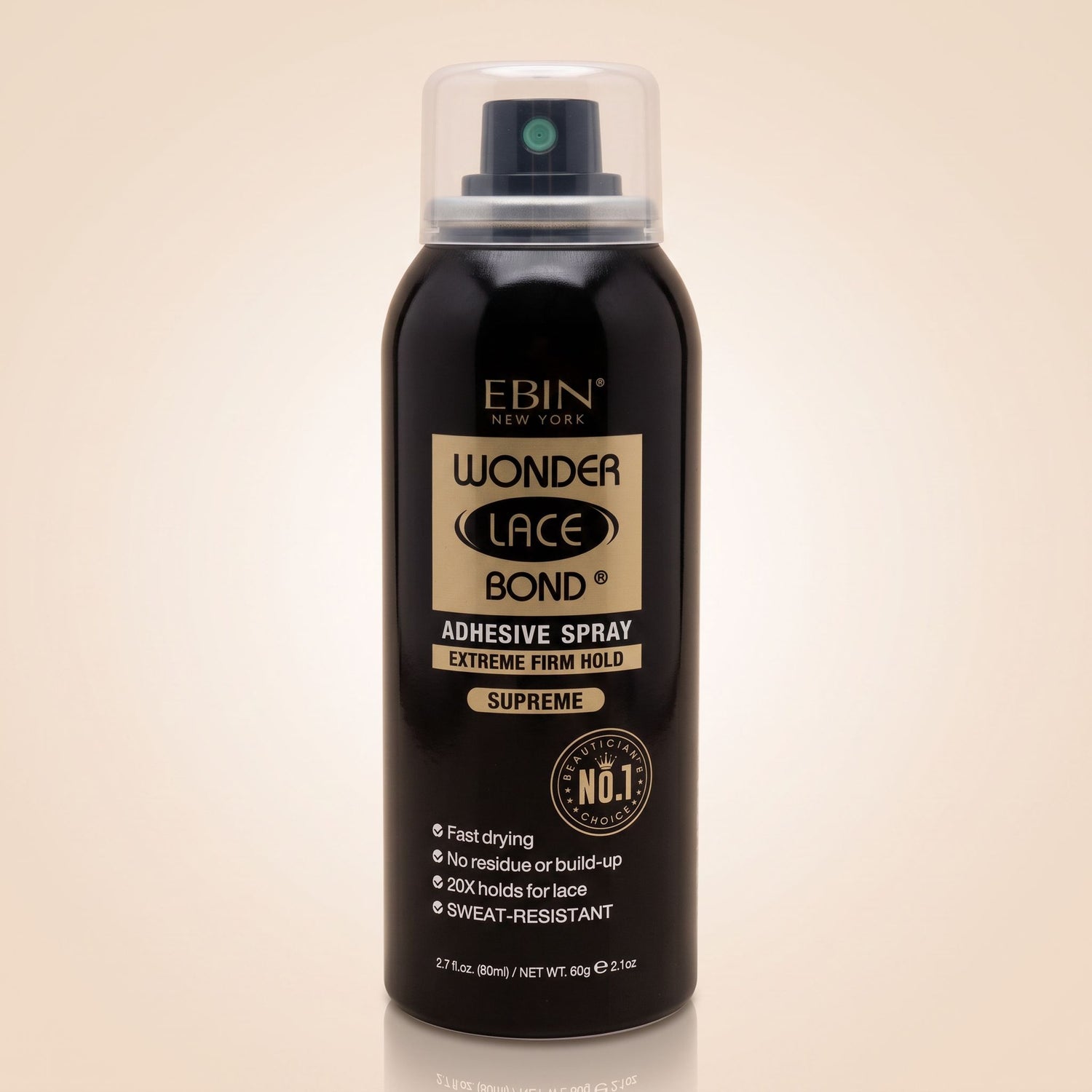 EBIN Wonder Lace Bond Spray Extreme Firm Hold Supreme 80ml - hero