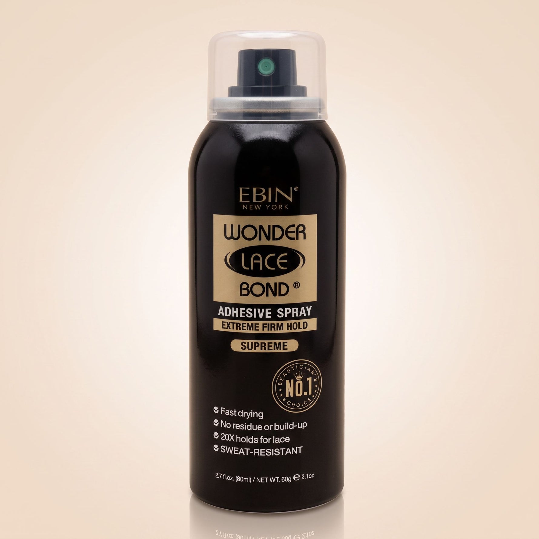EBIN Wonder Lace Bond Spray Extreme Firm Hold Supreme 80ml - hero