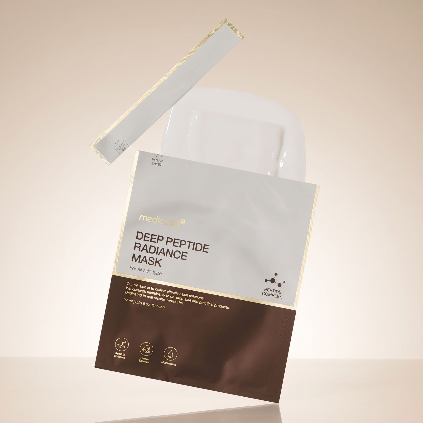 Medicube - Deep Peptide Radiance Mask — Masque éclat peptides intensif - hero