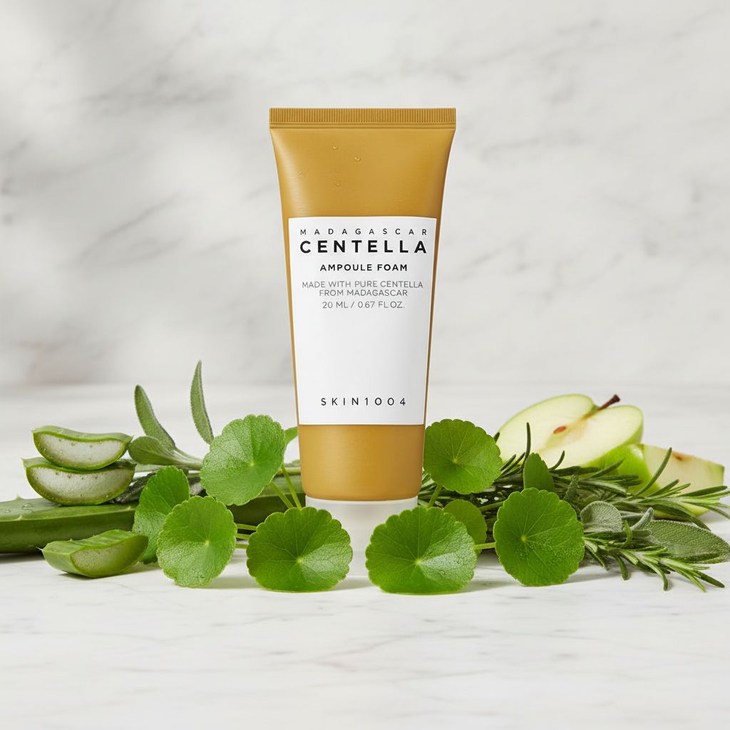 SKIN1004 Madagascar Centella Ampoule Foam – Mousse Nettoyante Apaisante 20 ml - ingredients