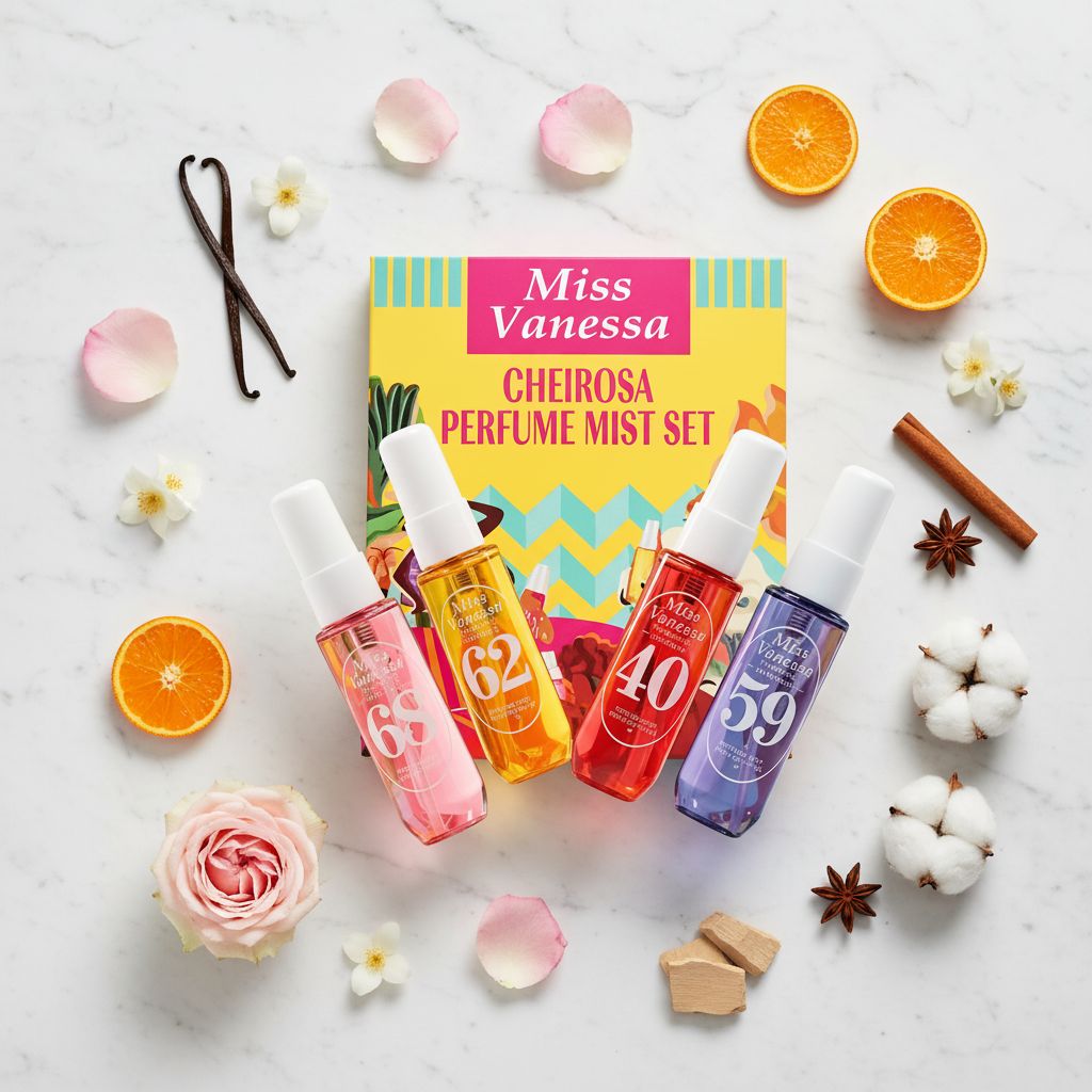 COFFRET BRUMES CHEIROSA 4PCS MISS VANESSA - ingredients